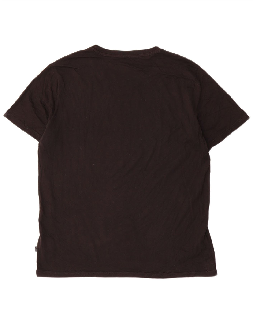 Puma Herren Grafik T-Shirt Top Mittelschwarz Baumwolle