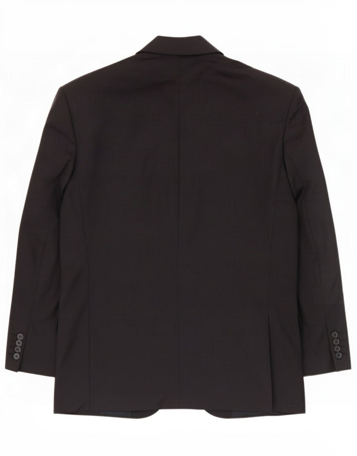 Marks & Spencer Herren-Blazer mit 2 Knöpfen, UK 40, Mittelblau, Schurwolle