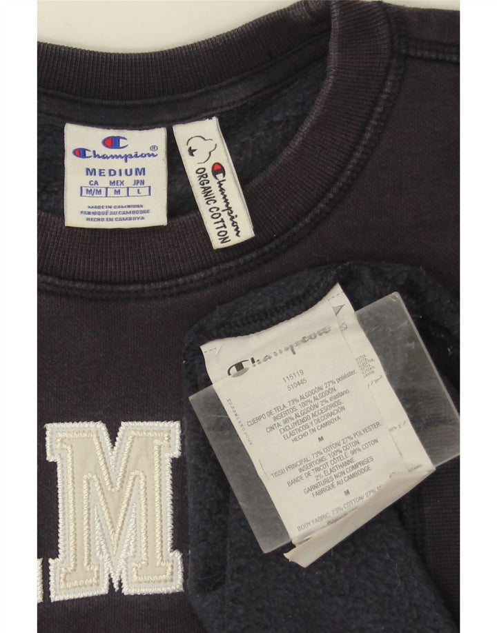 Champion Herren Grafik-Sweatshirt-Pullover, mittelmarineblaue Baumwolle