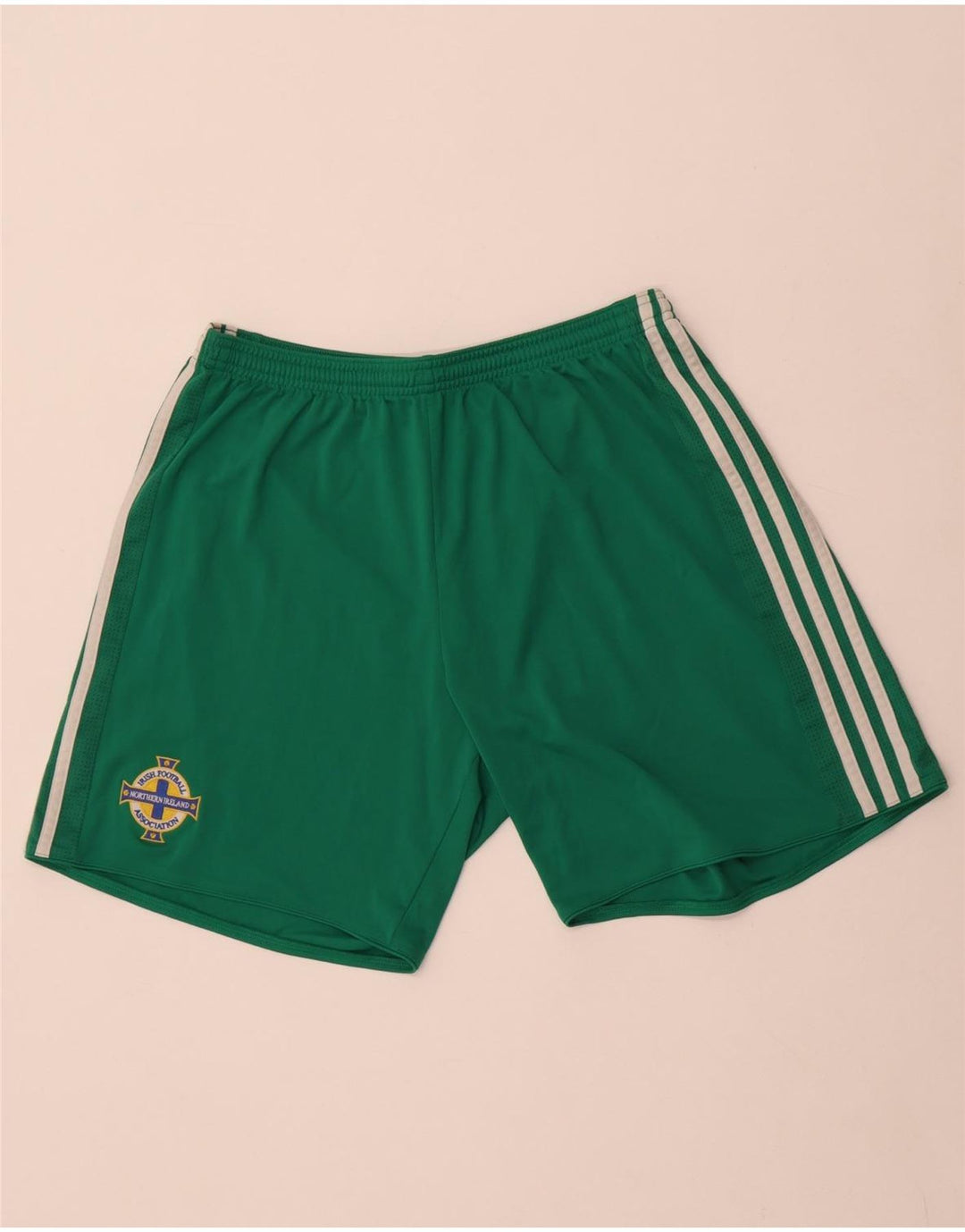 Adidas Herren Irish Football Sportshorts, Größe L, Grün, Polyester
