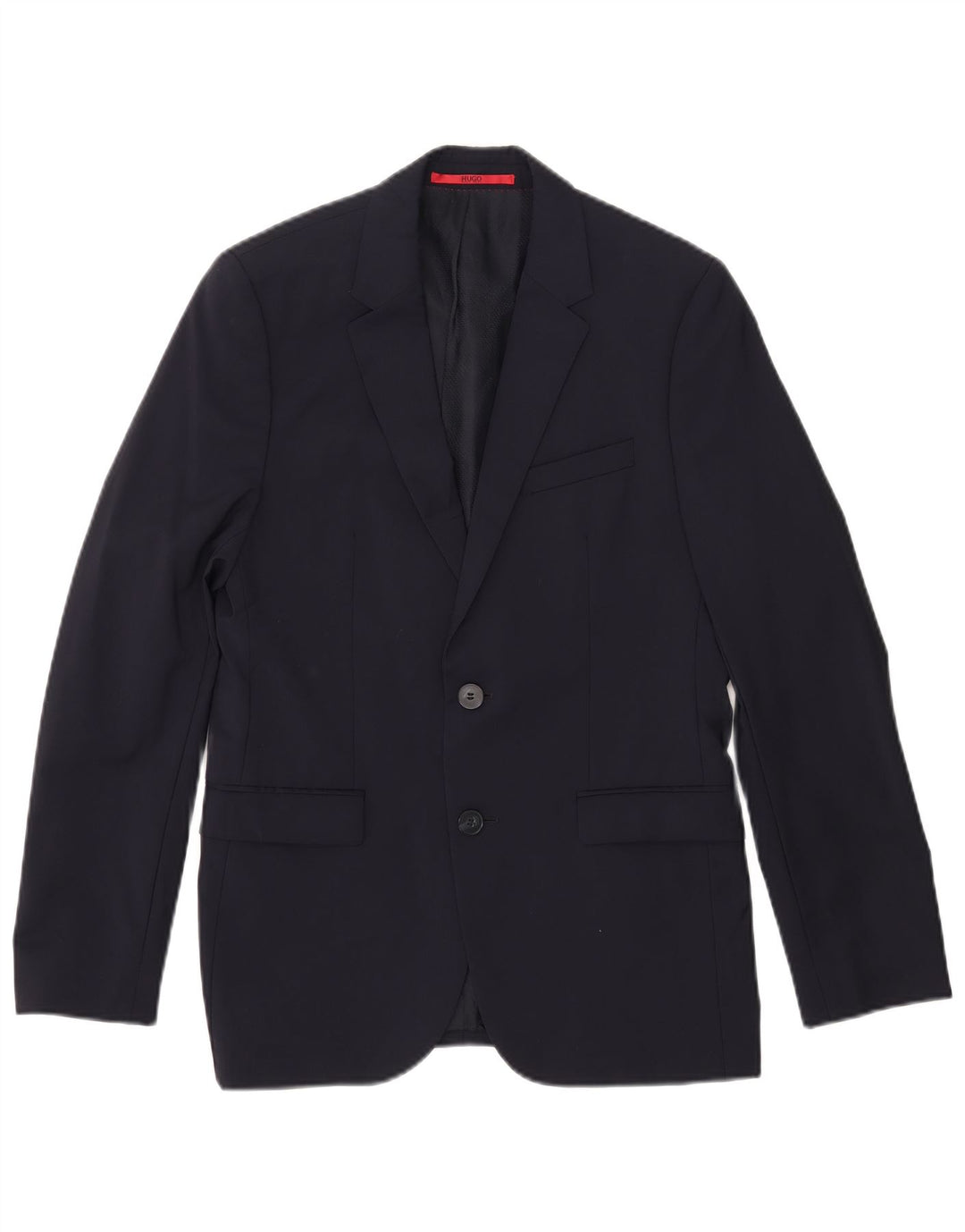 Hugo Boss Herren-Blazer mit 2 Knöpfen, EU 46, klein, Marineblau