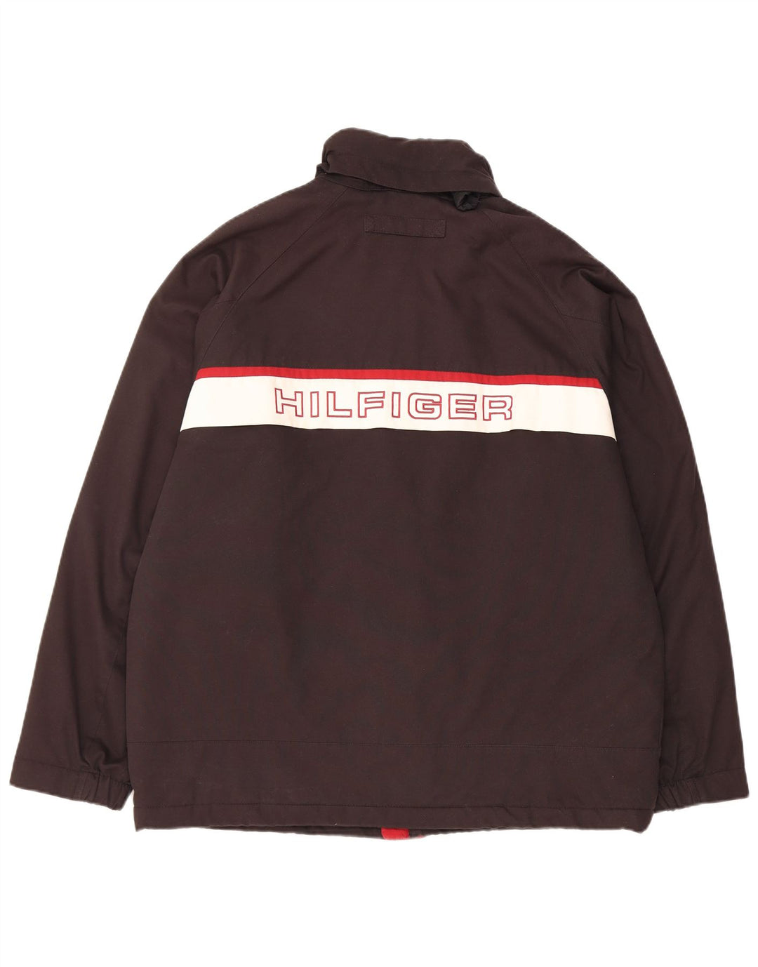 Tommy Hilfiger Herren-Windbreaker mit Grafik, Gr. 40, Schwarz