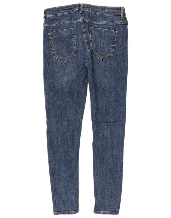 Zara Damen Z1975 Skinny Jeans EU 38 Small W28 L27 Blau