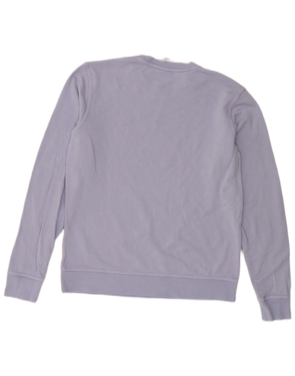 Nike Damen Sweatshirt Pullover UK 14 Mittelblau