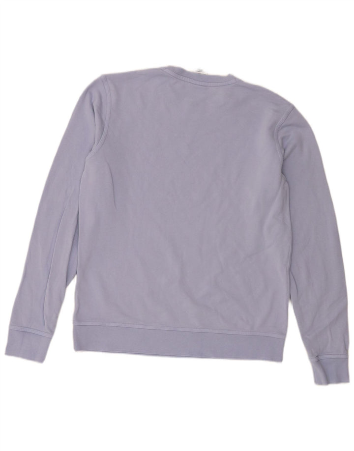 Nike Damen Sweatshirt Pullover UK 14 Mittelblau