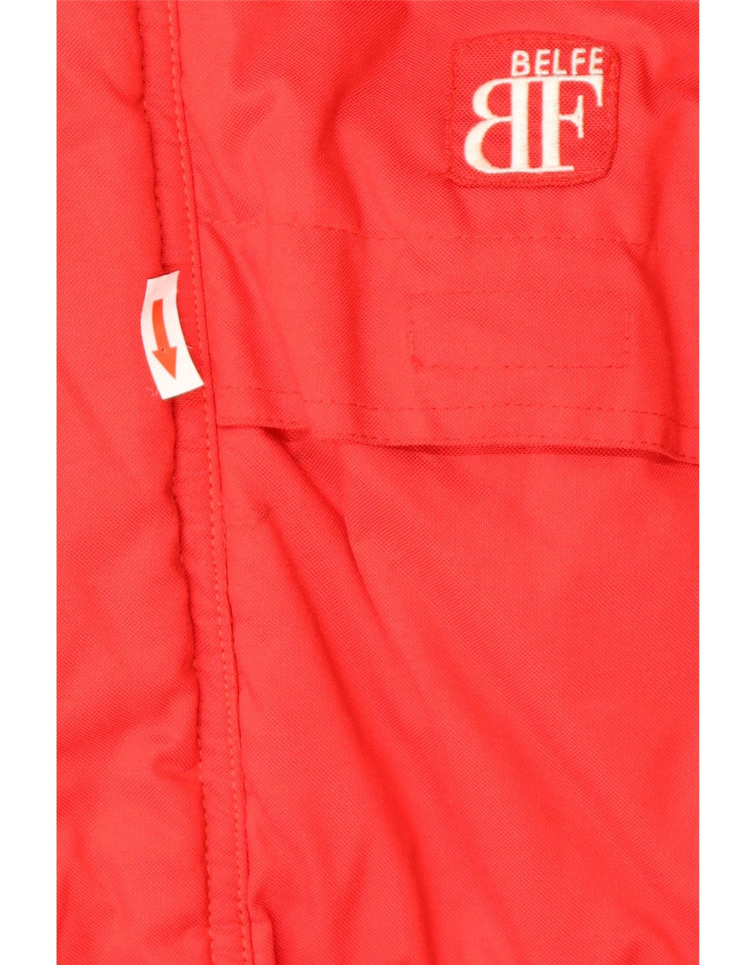 Belfe & Belfe Herren Loose Fit Wattierte Jacke UK 36 Small Rot
