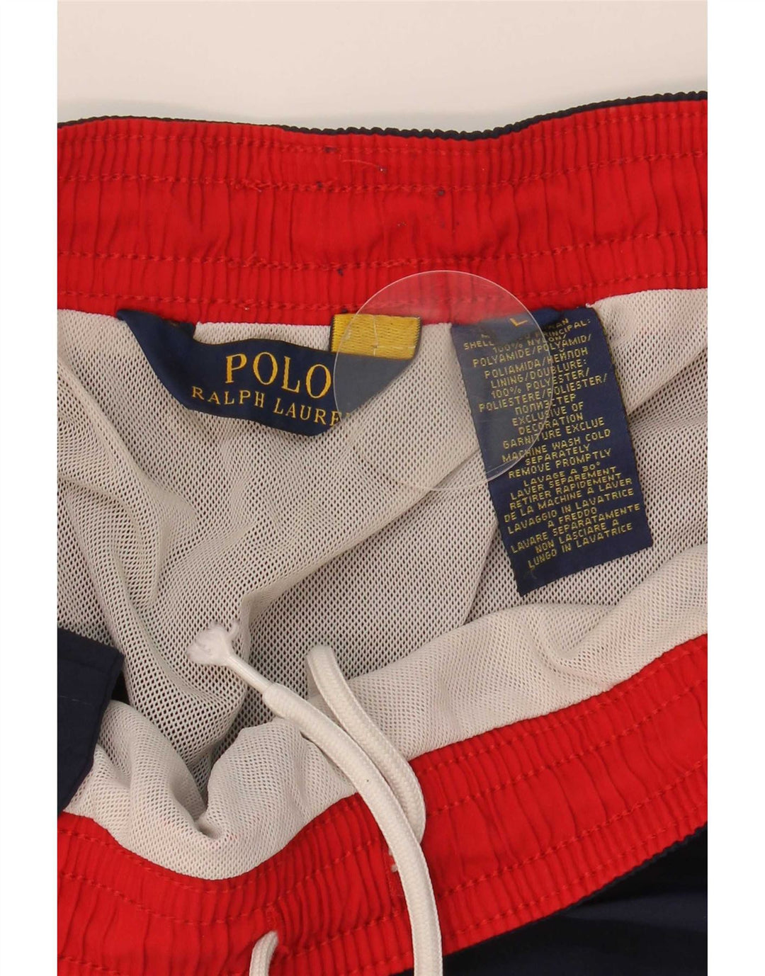 Polo Ralph Lauren Herren-Badeshorts, groß, marineblau, Polyamid