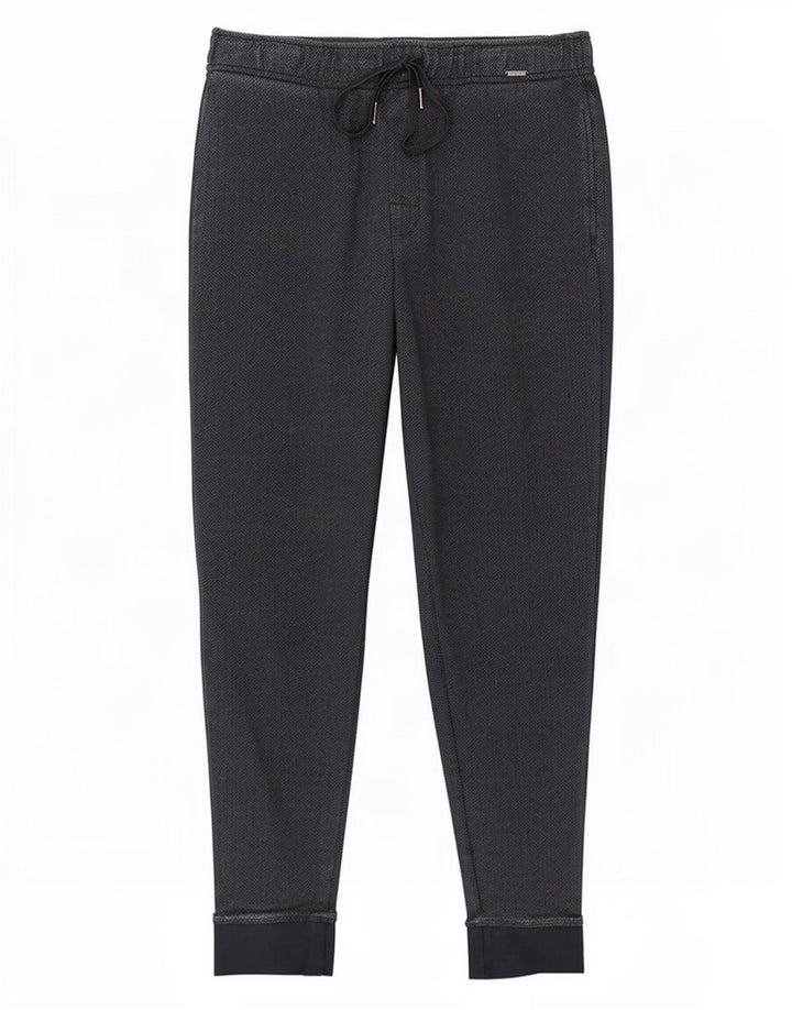 Marks & Spencer Damen-Autograph-Hose, Größe M, W28, L28, Grau, Fischgrätenmuster