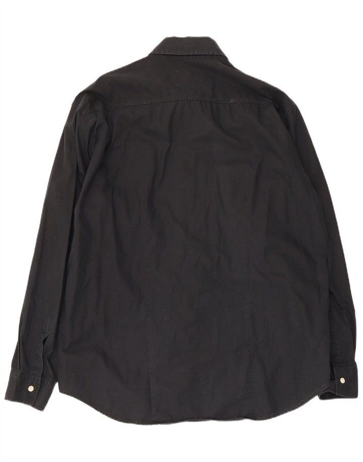 Levi's Herrenhemd XL aus schwarzer Baumwolle
