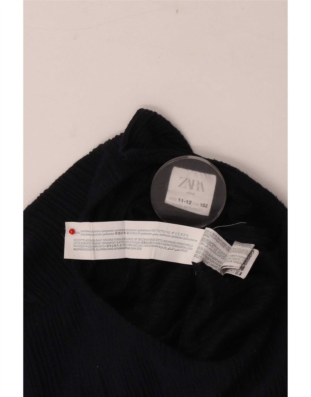 Zara-Overall für Mädchen, 11–12 Jahre, marineblaues Polyester