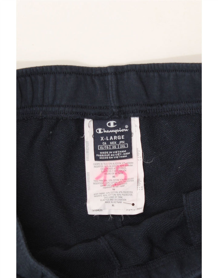 CHAMPION Mens Tracksuit Trousers XL  Navy Blue Cotton Vintage Champion and Second-Hand Champion from Messina Hembry 