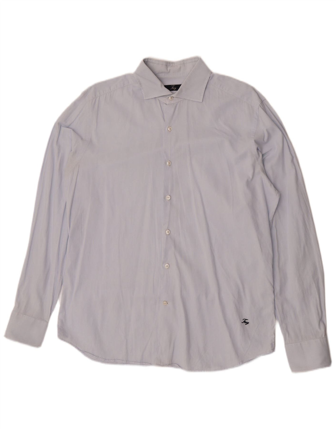 Fay Herrenhemd Größe 43 17 XL Blau