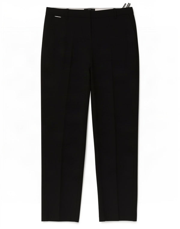Marks & Spencer Damen Autograph Chinohose UK 12 Medium W32 L31 Schwarz