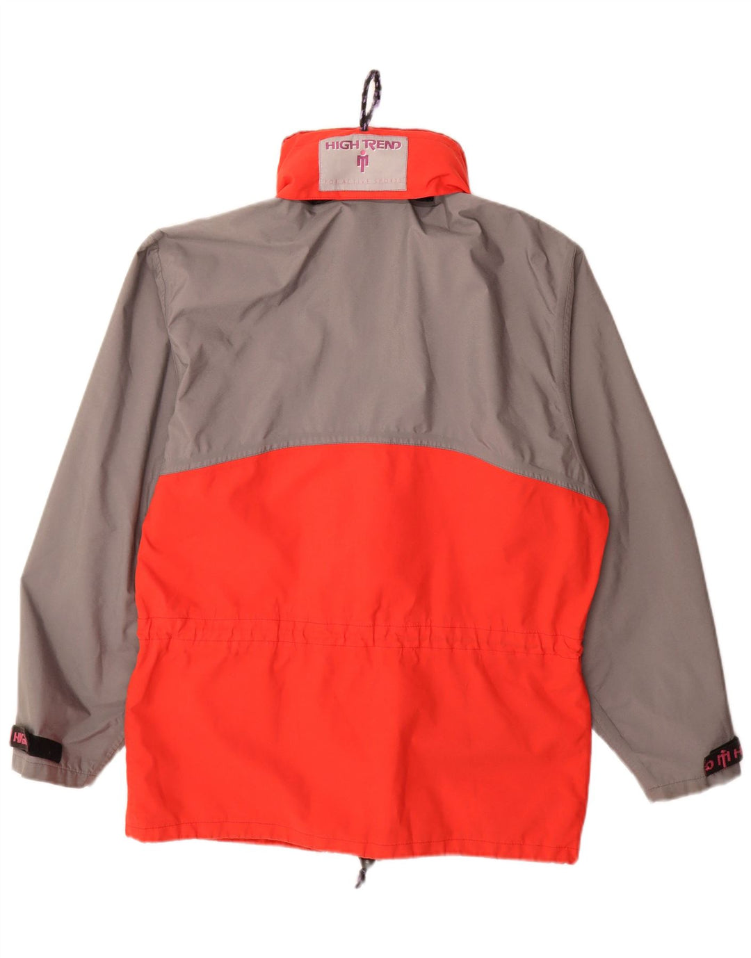 Vintage Herren Gore-Tex Skijacke UK 38 Mittelrotes Colourblock-Polyamid