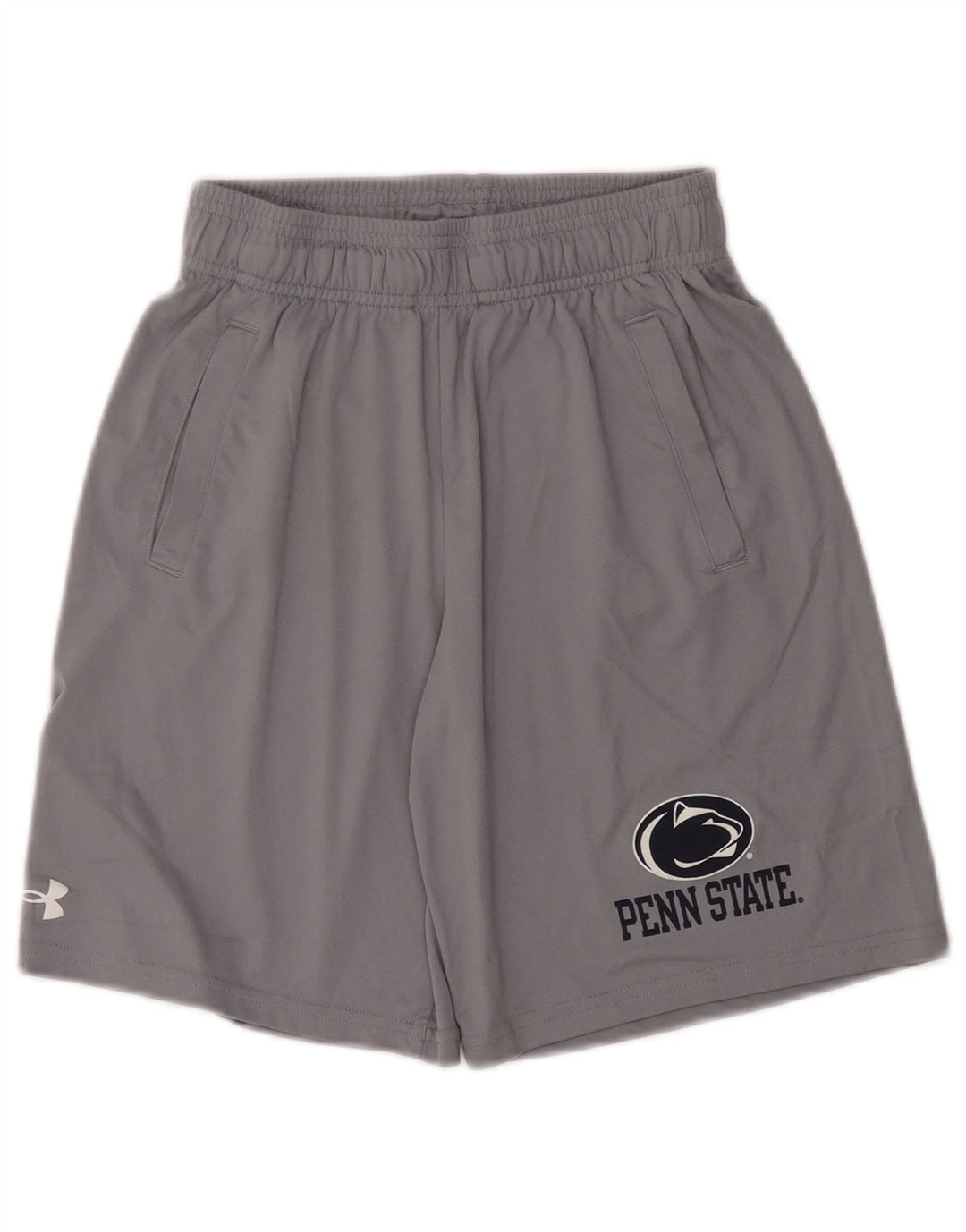 UNDER ARMOUR Jungen Penn State Graphic Sportshorts, 11–12 Jahre, Größe L, Grau