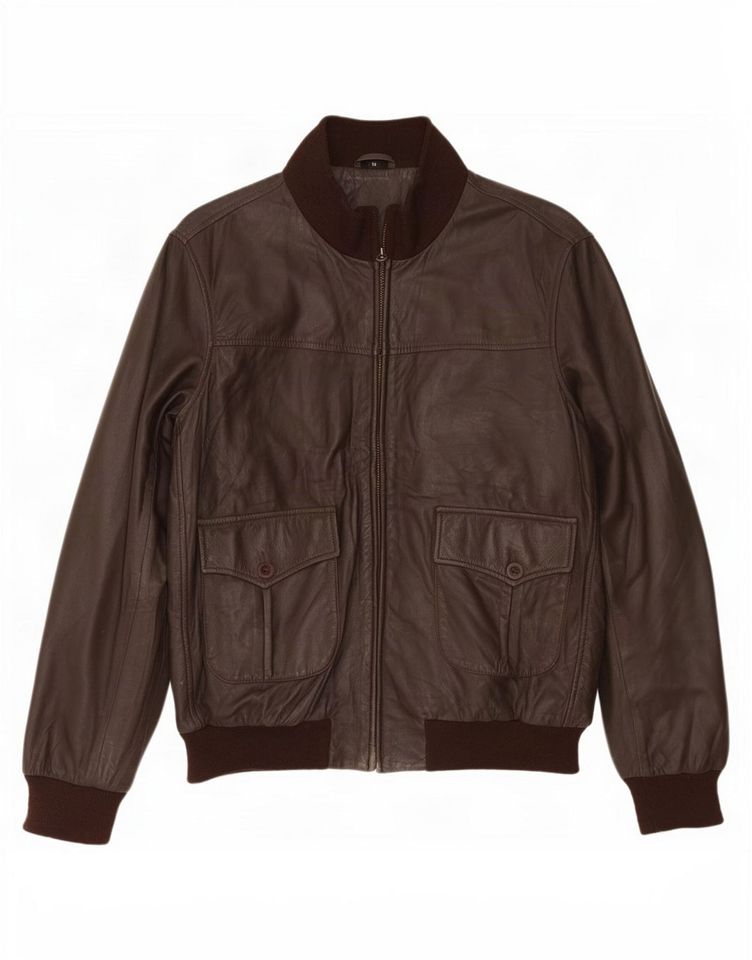 Vintage Herren Lederjacke UK 40 Large Braun
