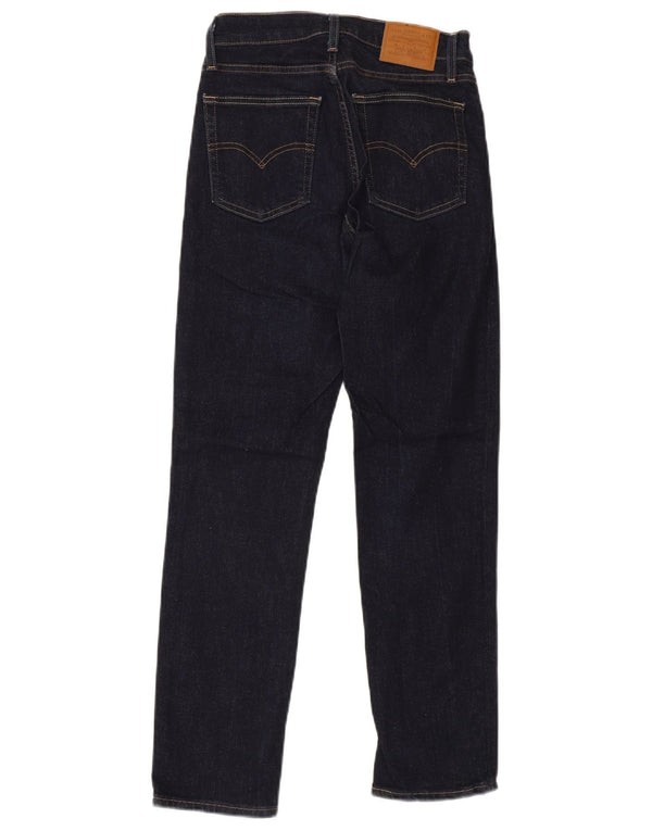 Levi's Damen 724 High Rise Straight Jeans W27 L28 Marineblaue Baumwolle