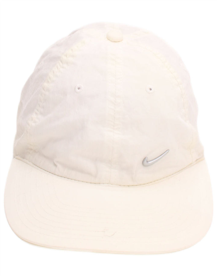 Nike Damen-Baseballkappe, Einheitsgröße, weiße Baumwolle, Sport