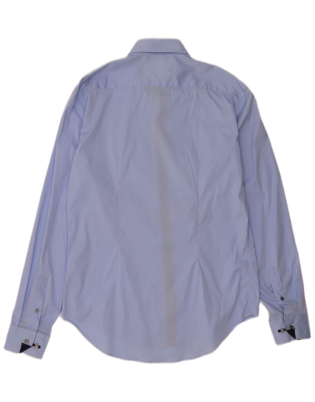 Zara Herren-Slim-Fit-Hemd, Größe L, Blau