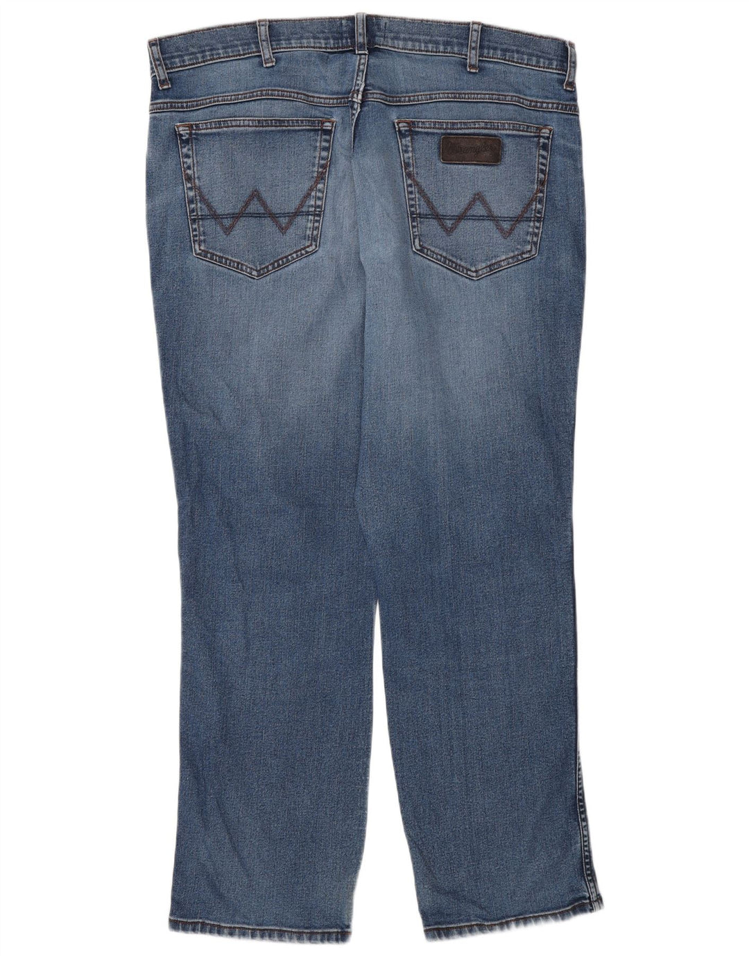 Wrangler Herren Texas Straight Jeans W38 L30 Blaue Baumwolle