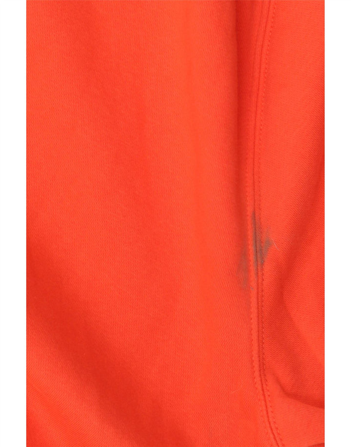 TOMMY HILFIGER Herren Sweatshirt Pullover 2XL Orange Baumwolle