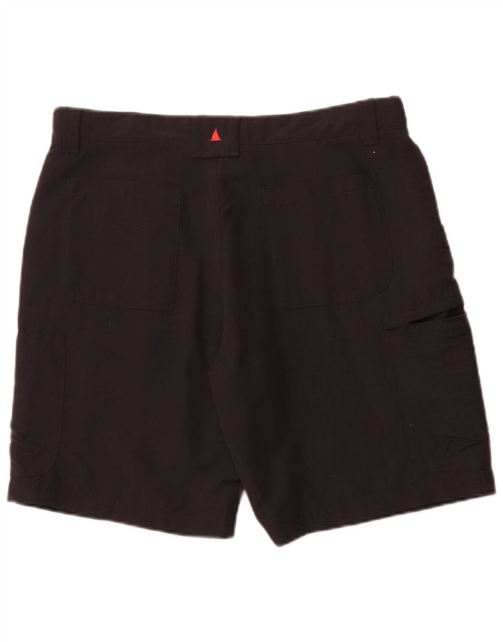 Musto Herren Evolution Cargo Shorts W34 Großes schwarzes Nylon