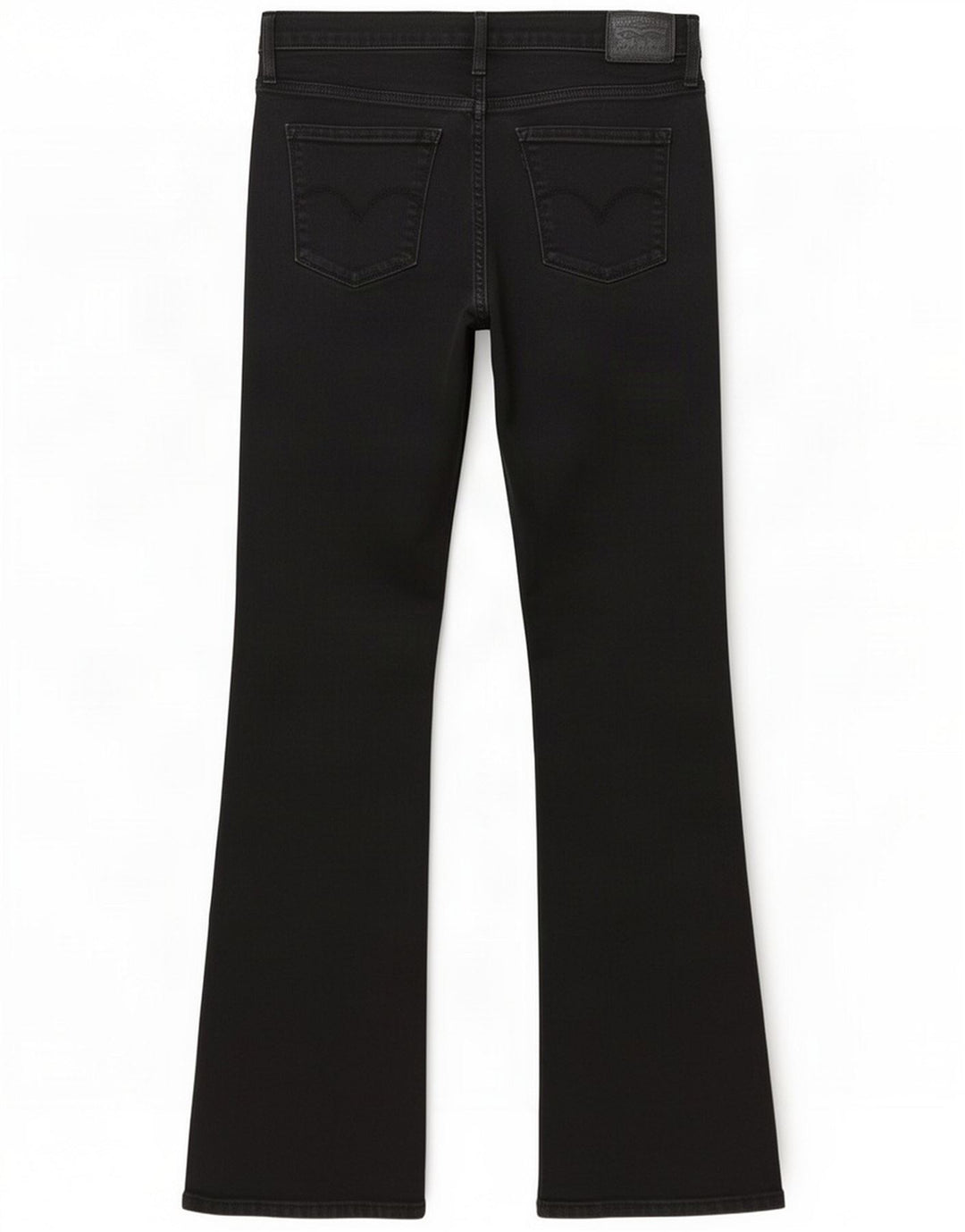 Levi's Damen 315 Bootcut Jeans W30 L32 Schwarze Baumwolle