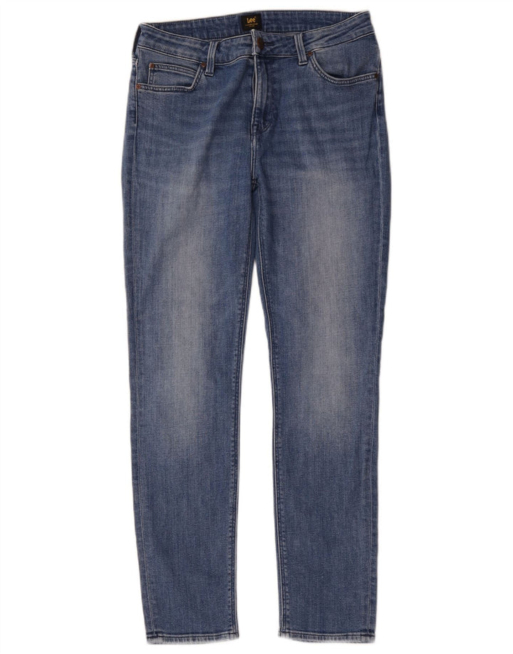 Lee Damen Elly Slim Jeans W30 L28 Blaue Baumwolle