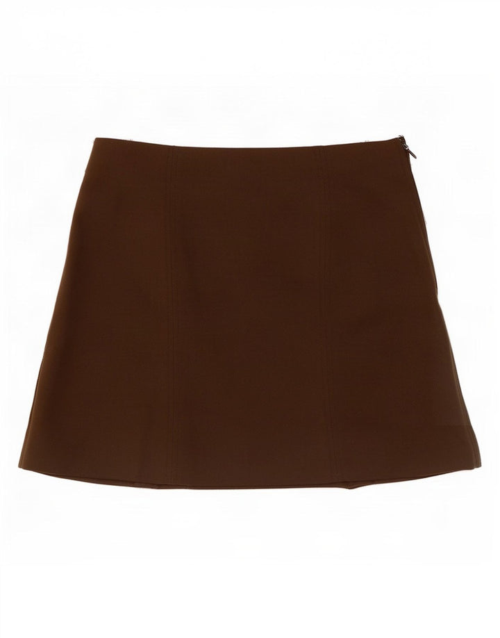 Zara Damen Minirock Small W26 Braun