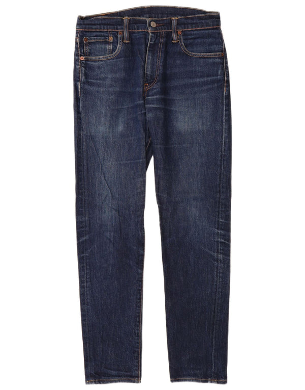 Levi's Herren 512 Slim Tapered Jeans W30 L30 Blaue Baumwolle
