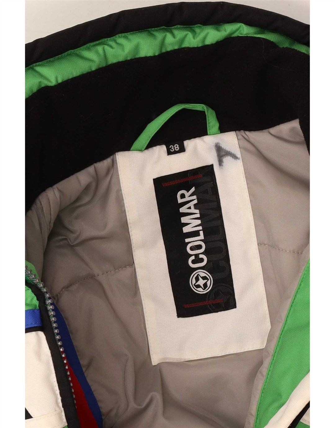 Colmar Damen Skijacke IT 38 Mittelgrün Colourblock Sports