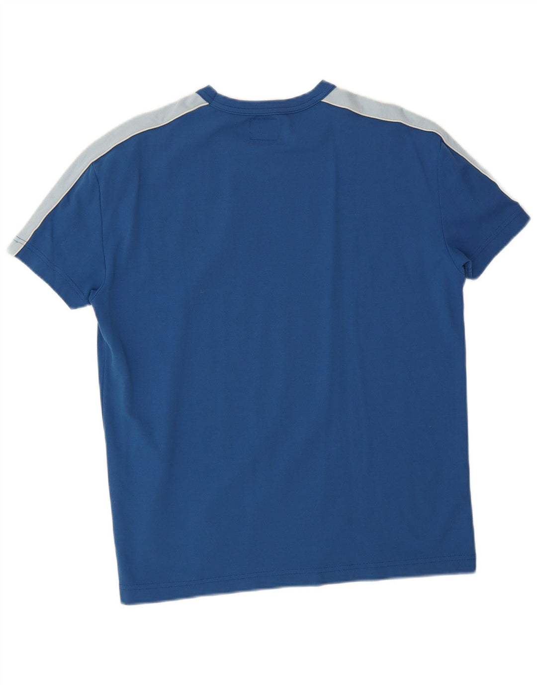 Energie Herren T-Shirt Top 2XL Blau Colourblock Polyamid