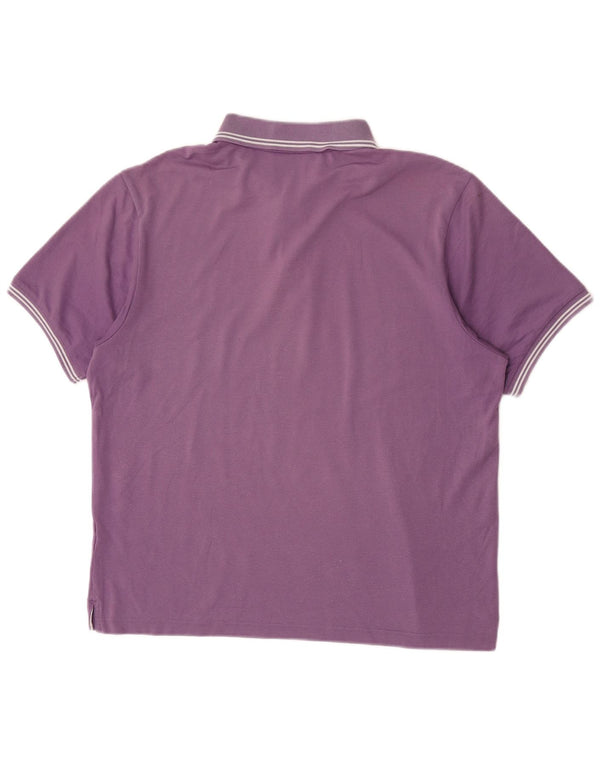 Champion Herren Poloshirt Large Lila