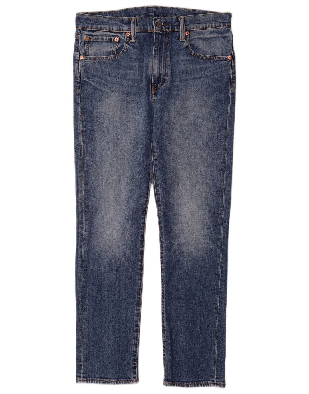 Levi's Herren 502 Tapered Jeans W32 L32 Blaue Baumwolle