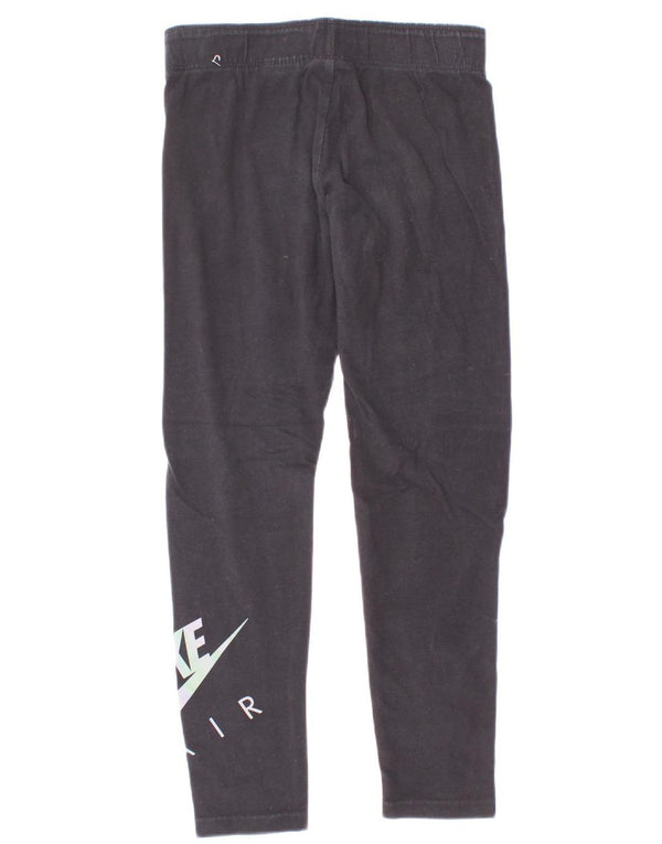 Nike Mädchen-Leggings mit Grafik, 8–9 Jahre, Größe S, Schwarz