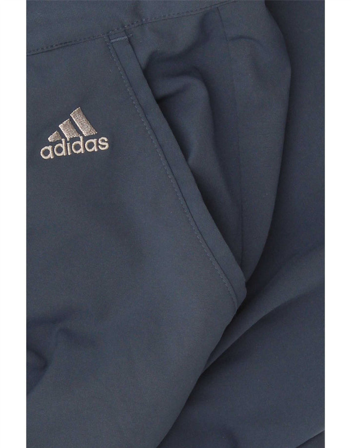 Adidas Herren Slim Chino Hose W36 L30 Marineblau Polyester
