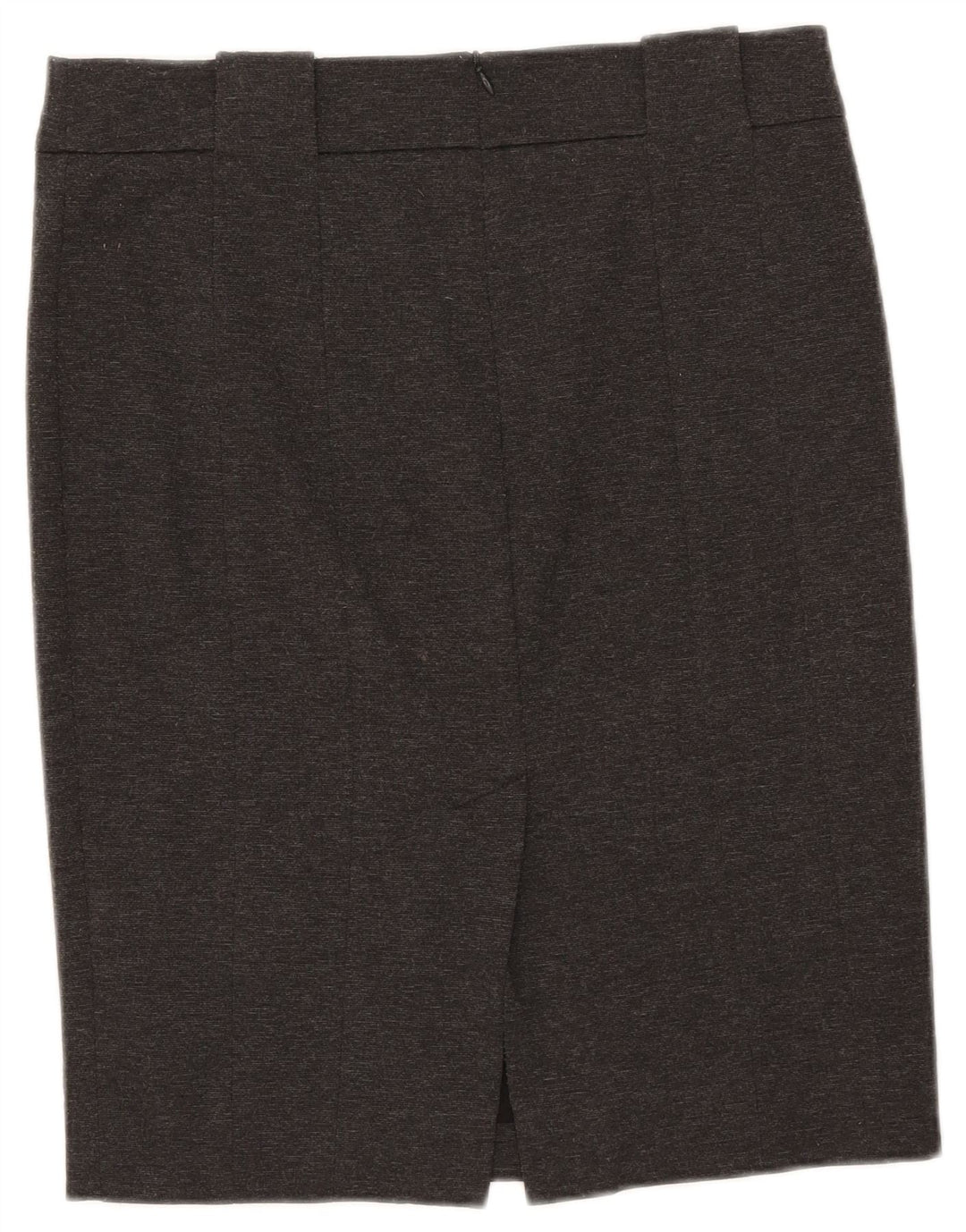 Zara Damen Bleistiftrock Large W30 Grau meliert
