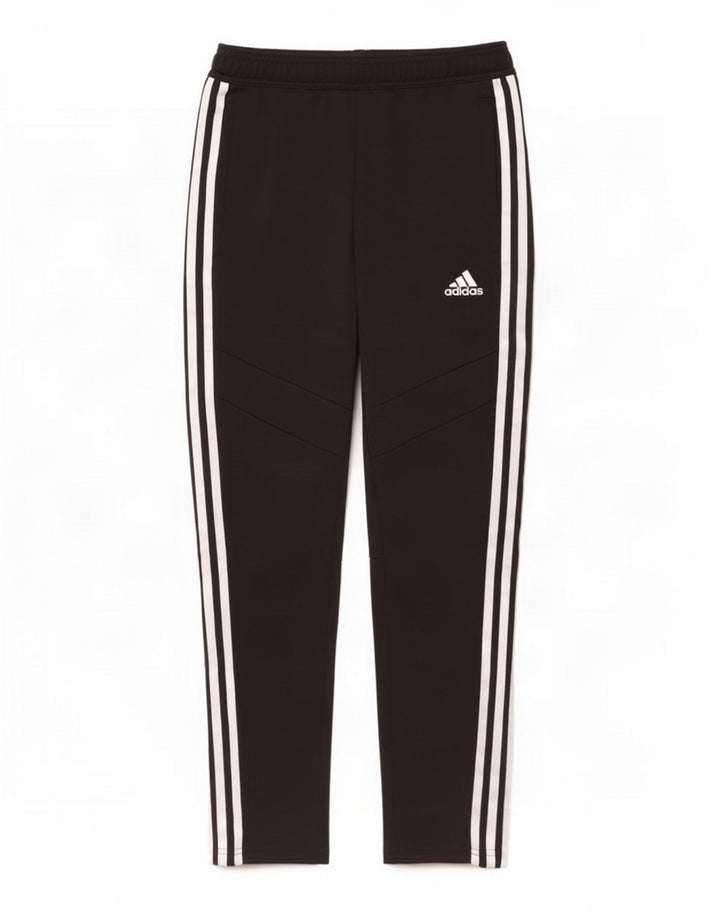 Adidas Trainingshose für Jungen, 11–12 Jahre, schwarzes Polyester