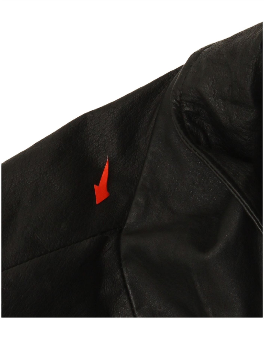 Outer Edge Damen Lederjacke UK 14 Mittelschwarzes Leder