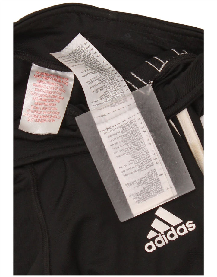 Adidas Mädchen-Leggings, 9–10 Jahre, schwarzes Polyester