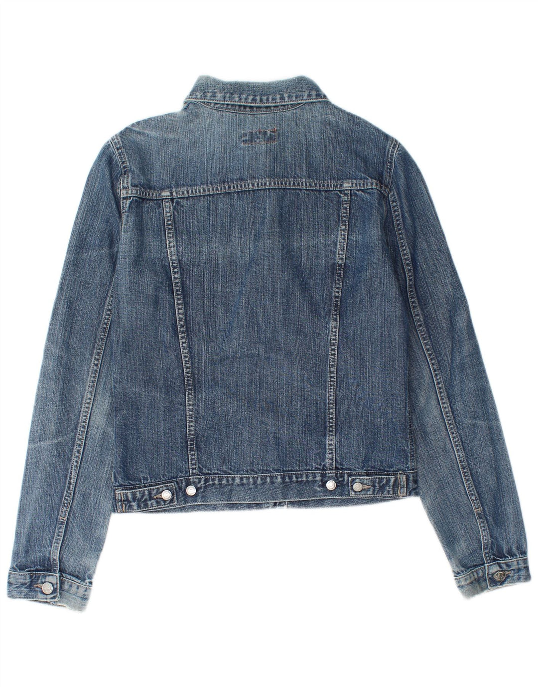 Carrera Damen Jeansjacke UK 12 Mittelblaue Baumwolle