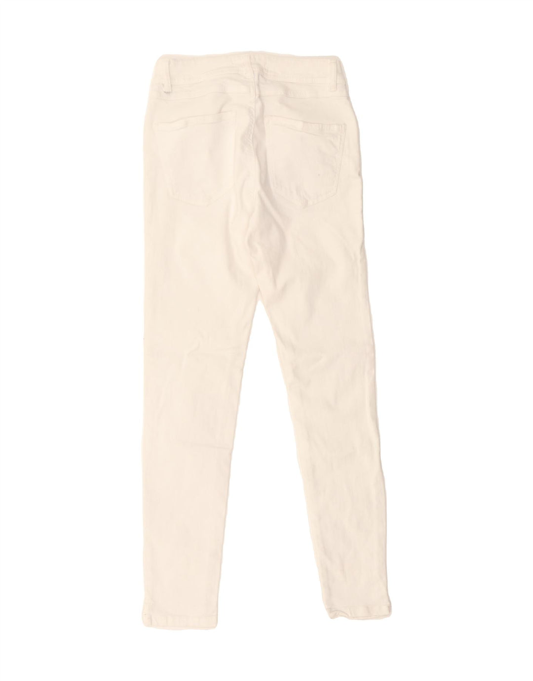 ZARA Womens Slim Jeans EU 36 XS W26 L27 White Vintage Zara and Second-Hand Zara from Messina Hembry 