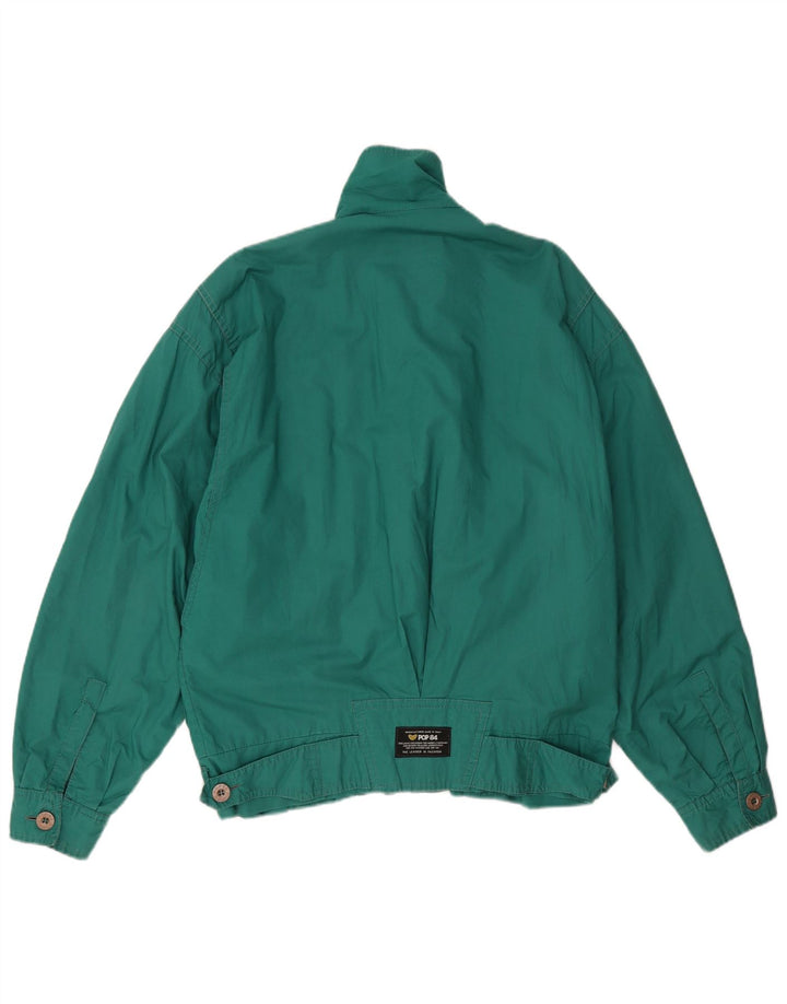 POP 84 Herren-Utility-Jacke, UK 38, mittelgrüne Baumwolle