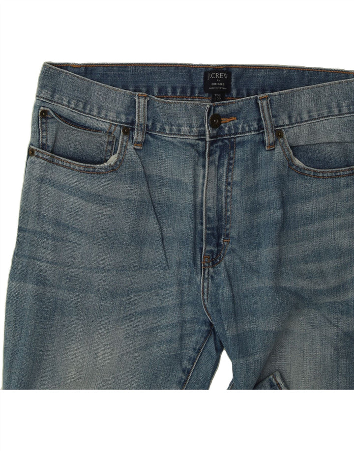 J. CREW Mens Driggs Slim Jeans W32 L30 Blue Cotton Vintage J. Crew and Second-Hand J. Crew from Messina Hembry 