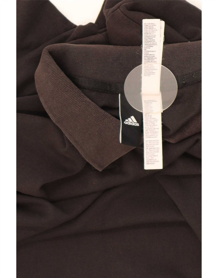 Adidas Herren Poloshirt Small Schwarz Baumwolle