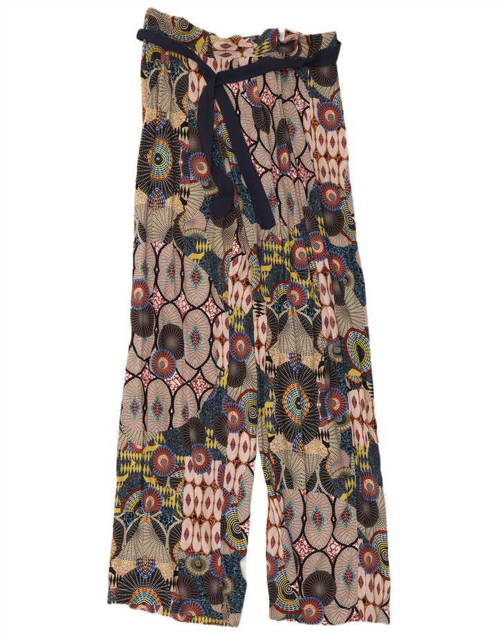Desigual Damen Haremshose mit abstraktem Muster EU 40 Medium W30 L31 Multic
