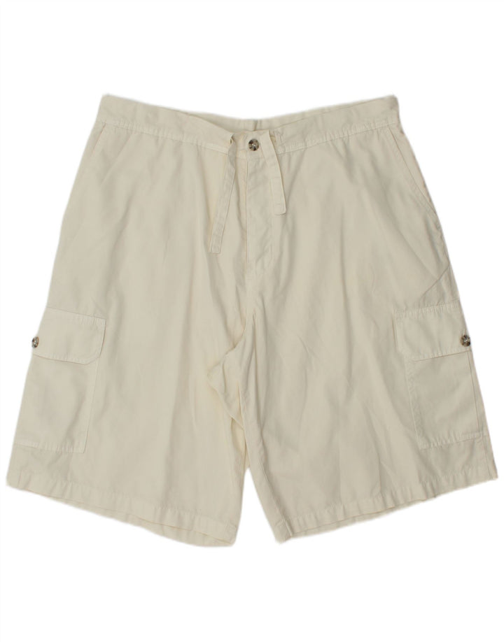 Unlimited Herren Cargoshorts 2XL W36 Weiße Baumwolle