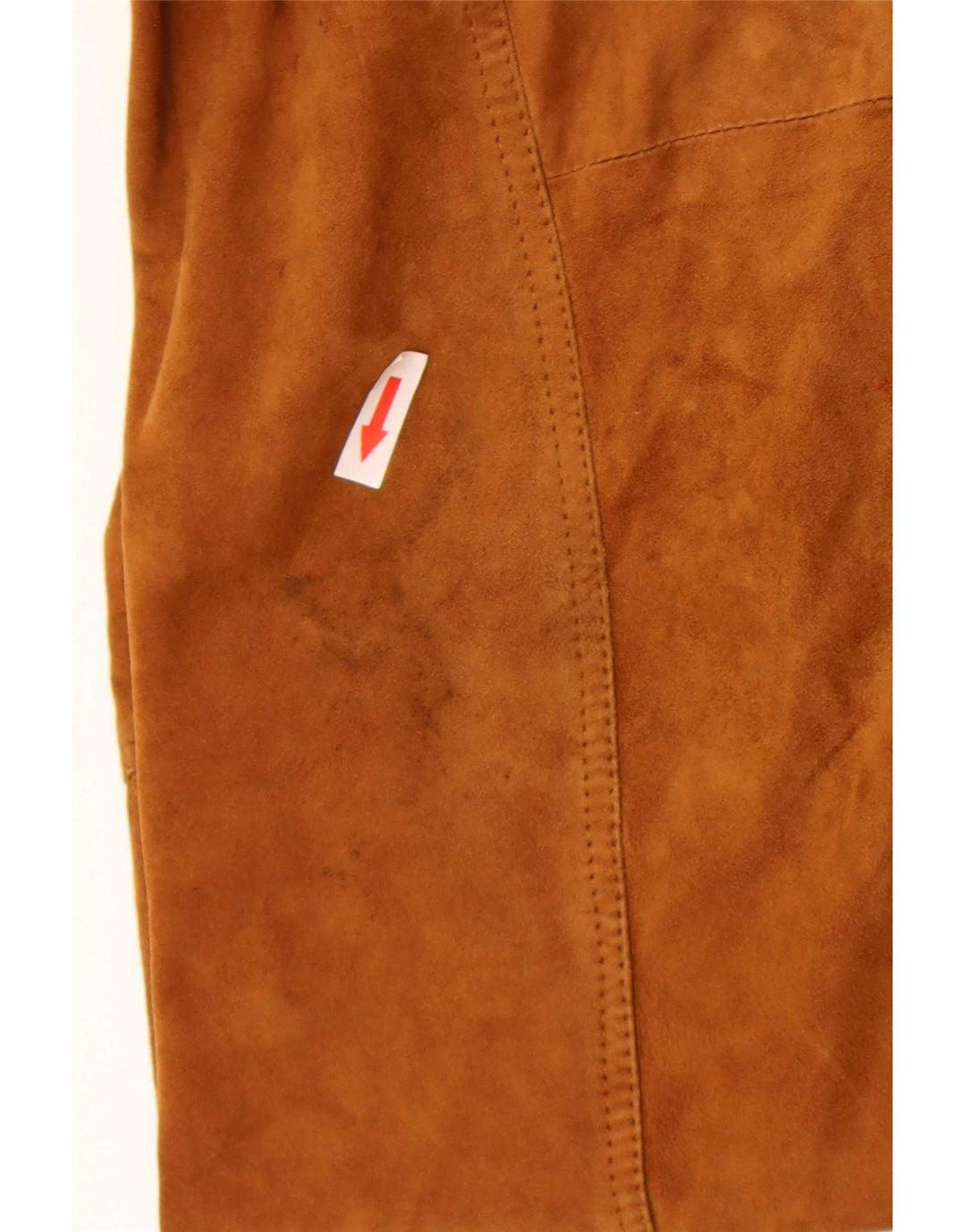 Vintage Herren Wildleder Bomberjacke IT 54 2XL Beige