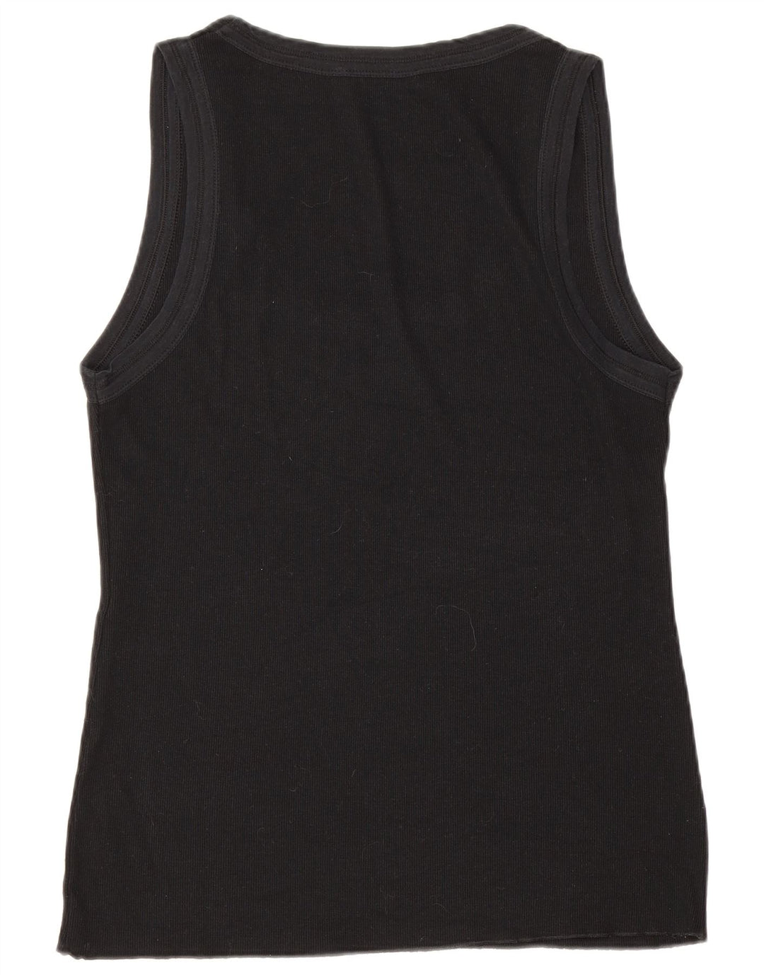 Zara Damen Weste Top UK 14 Large Schwarz