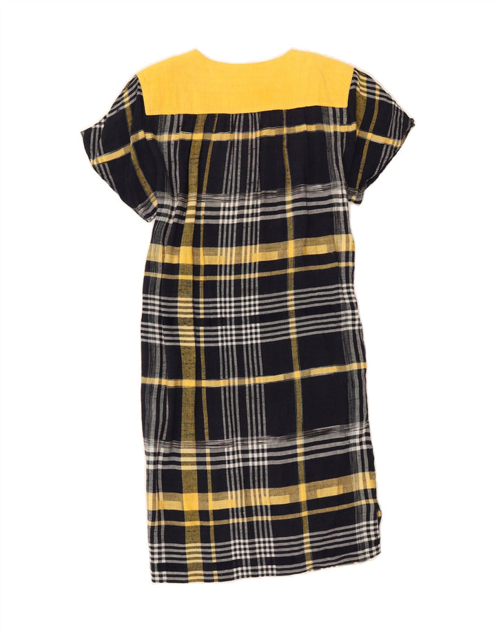 VINTAGE Womens Shift Dress IT 44 Medium Black Check Vintage Vintage and Second-Hand Vintage from Messina Hembry 